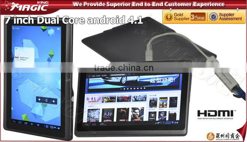 7 inch android 4.1 slim tablet pc