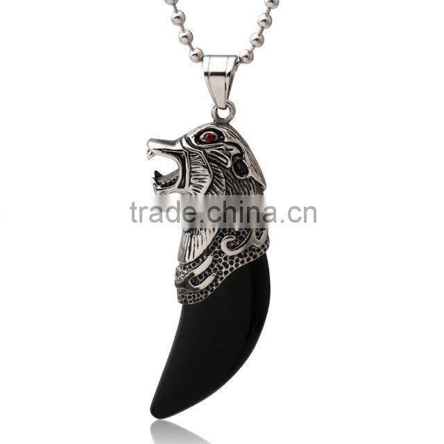 Wholesale Fashion Stock CrystalStainless Steel Pendant FP50055