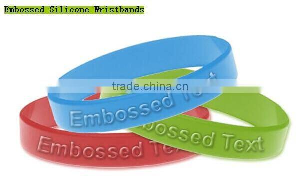 custom promotional swirl charm silicone wristband rubber band