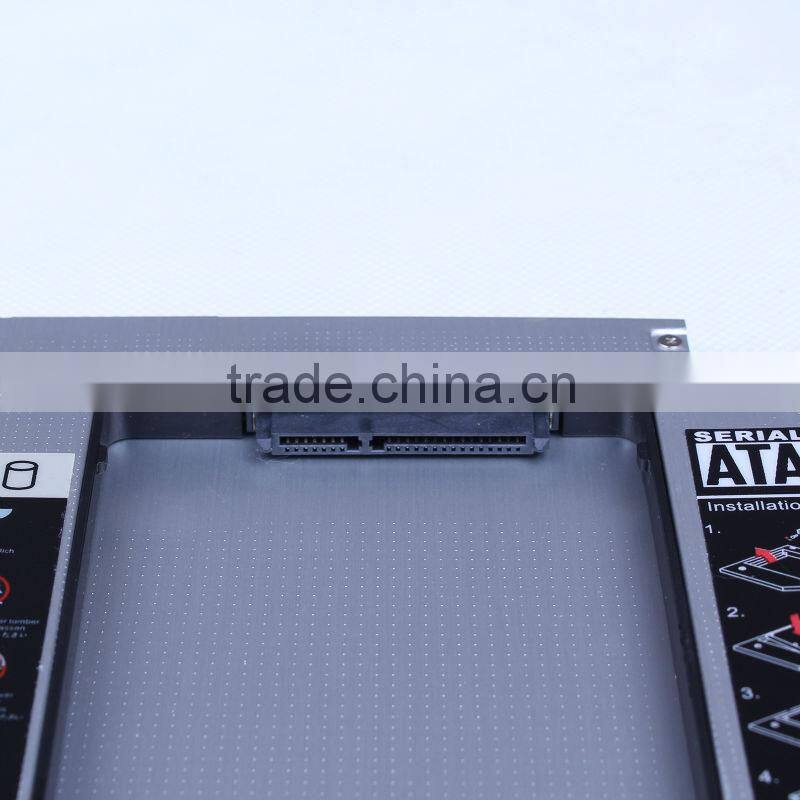 9.50mm 2.5' sata 2nd hdd caddy For Dell E6400 E6500 E6410 E6510