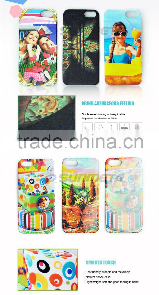 Factory directly Sunmeta blank sublimation heat press mobile phone cover (IP5)