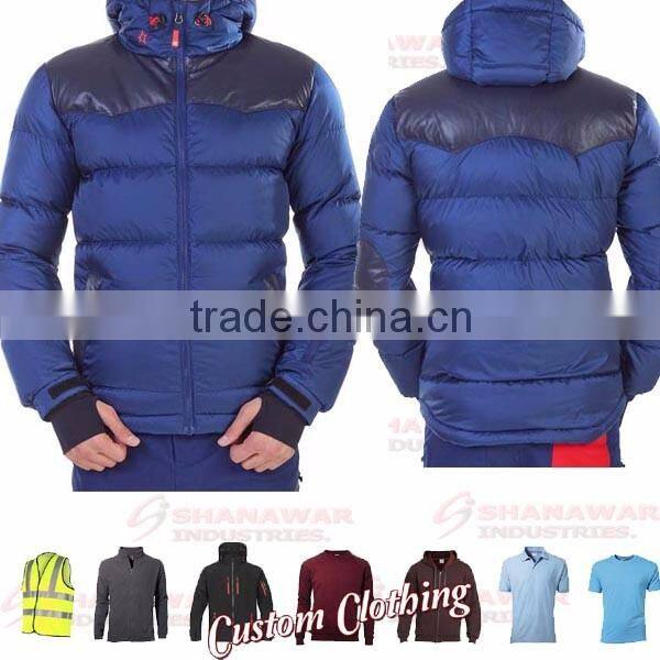 winter casual hoody jacket for men