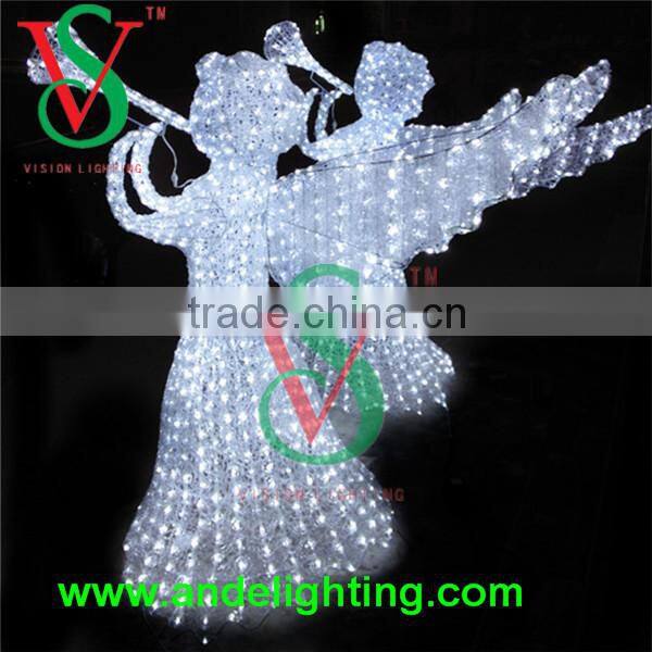 Hot sale led holy light white angel light for Christmas decoration