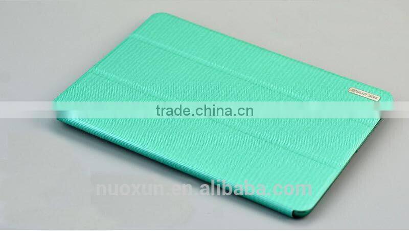 Soft tpu bumper tablet cover for iPad Air 2 case,tpu+pu leather phone case