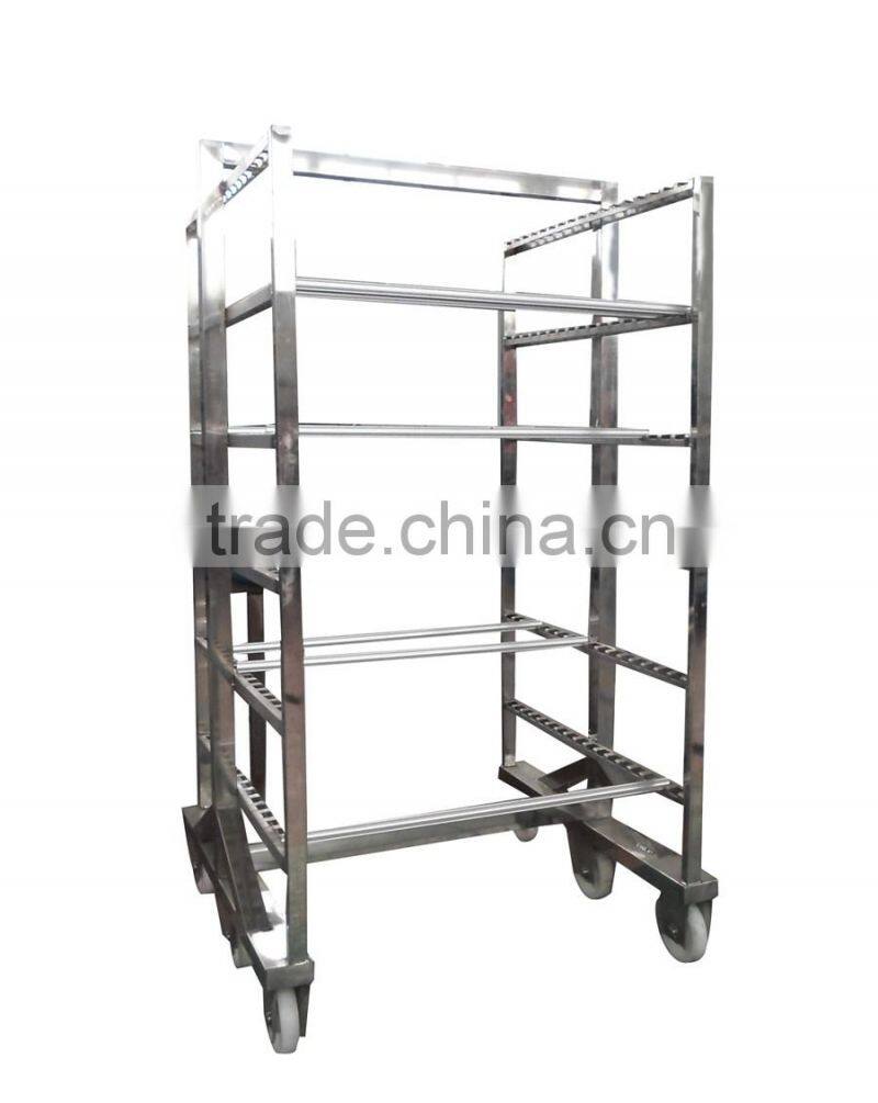 1010*1030*1865mm Sausage Trolley Sausage Hanging Equipment 900mm