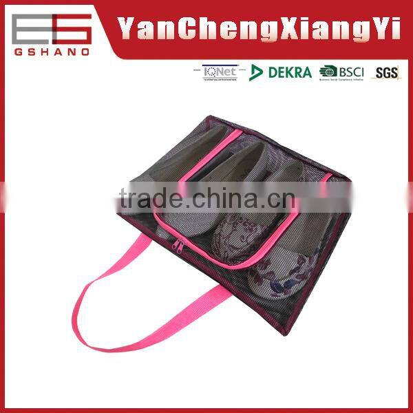Large OEM PVC bathroom storage shower organizer bag