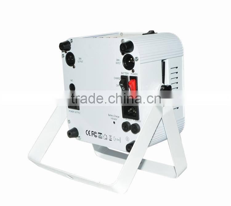 wireless battery powered dj led lights