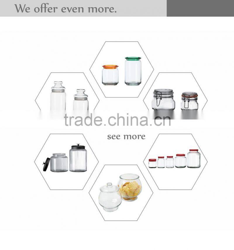 Fashion wine glass bottle, candy etc storage container