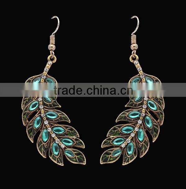 Vintage leaf earring best selling products earrings women