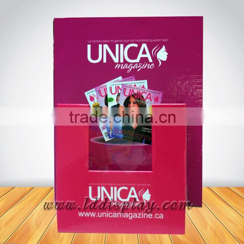 Custom cardboard box stand for display