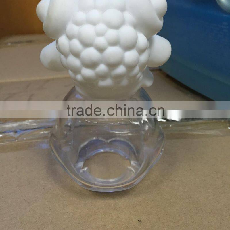 White Sheep Plastic Toy,Animal Clear Money Box