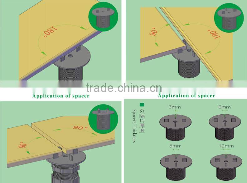 paver floor and tiles pedestal manufacturer