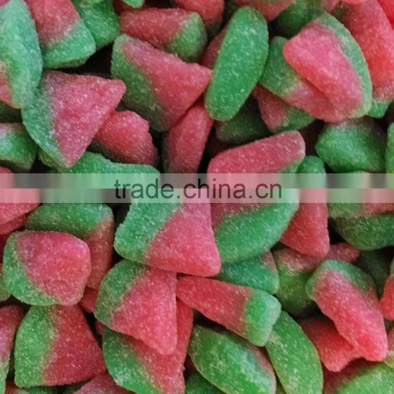 Custom Loose Packed Confectionary Watermelon Soft Jelly Gummy Candy