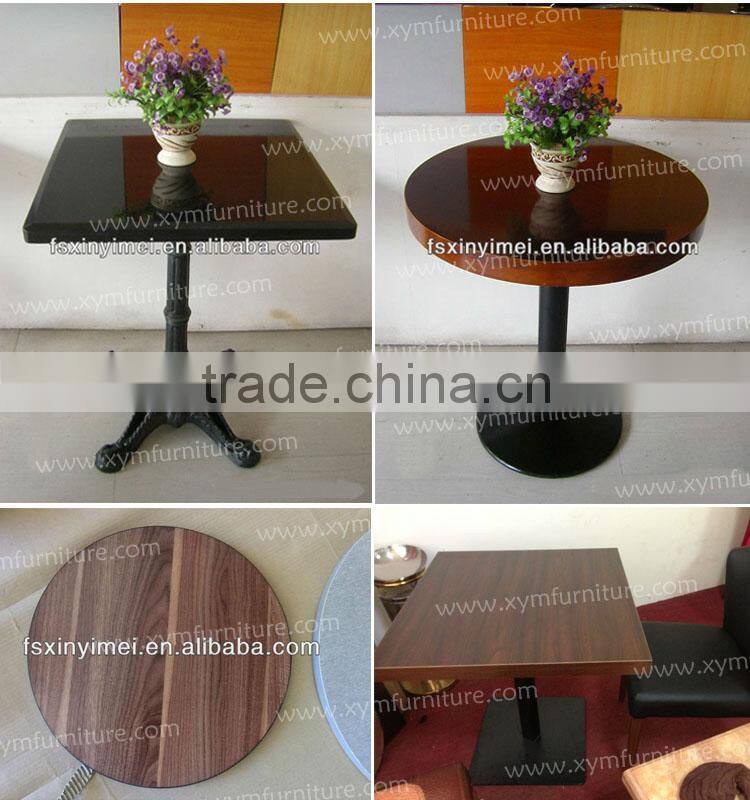 Wood Folding Bar Table For Coffee Shop