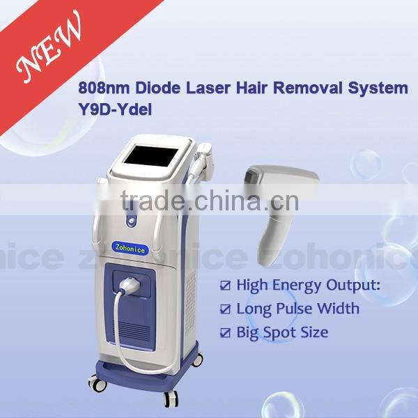 Y9D-Ydel Blue/Gray/purple Colorful 808 nm Diode Laser Hair Removal Beauty Equipment