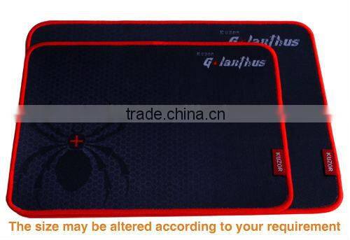 Custom Design Woven Fabric Professional Gaming Mousepad For Professional Game