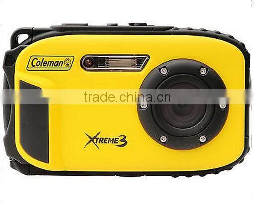 Professional Full HD 2.7" TFT LCD Promotion Gift 8x zoom waterproof red eye correction DV216 Digital camera