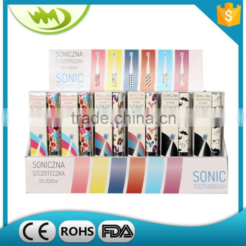 Revolving Electric Toothbrush and Base Dental Care Children's Battery Operated Electric Tooth Brush Electric