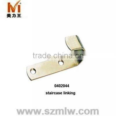 Zinc-plated 3 in 1 steel tube furniture connector