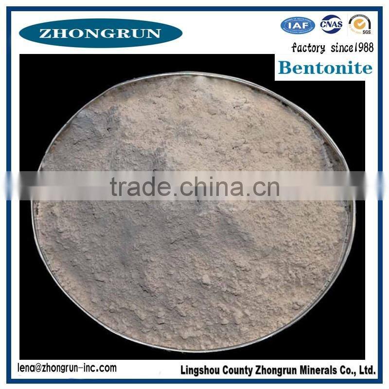 white nice bentonite clay powder
