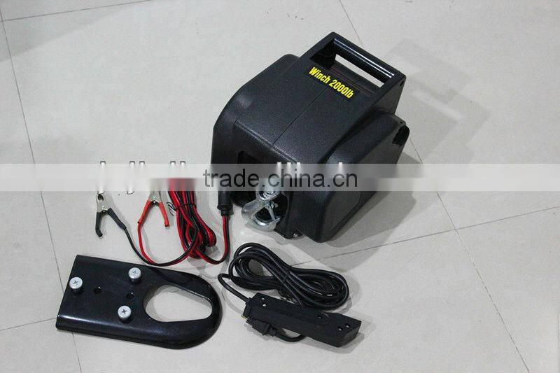 Yacht Winch,Boat winch,Barge winch 12V 2000lb 3000lb 3500lb 5000lb ELECTRIC WINCH