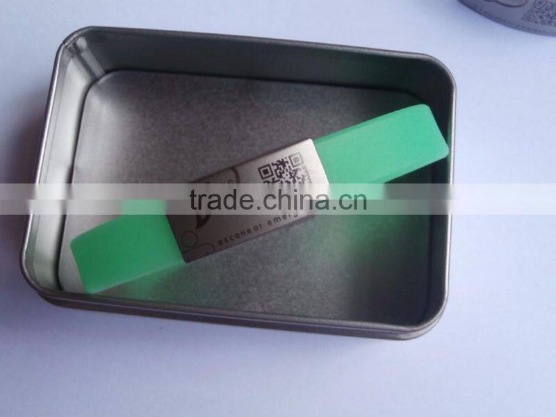 high quality wholesale rubber silicone emergency id bracelets