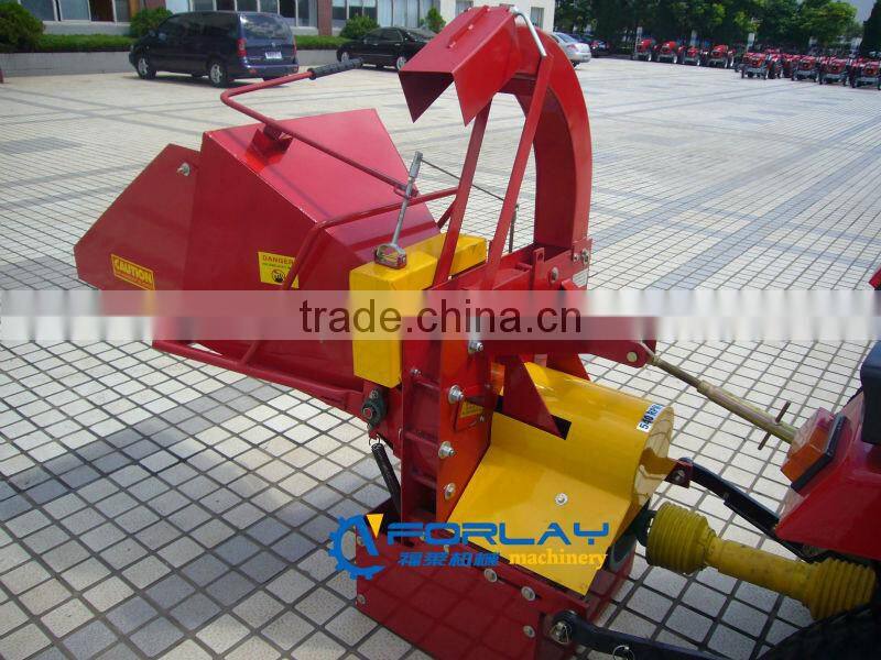 WC-6 WC-8 PTO wood chipper with CE certificate for farm tractors