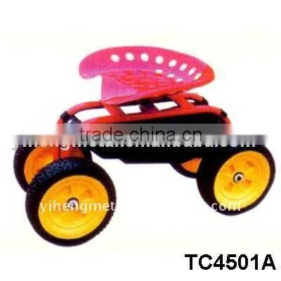 Vintage Metal Mini tractor seat Old Antique Farm seat TC4501