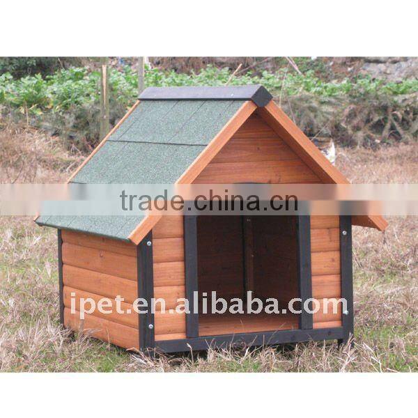 Large Cheap Outdoor Wooden Dog Bed without Run
