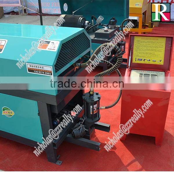 Best selling fully automatic 4-12mm deformed bar wire straightening machine