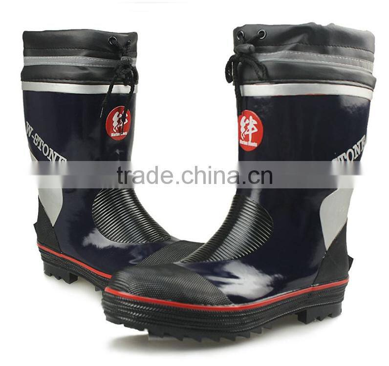 popular in Japan market custom made cheap unisex wellies rubber rain boots