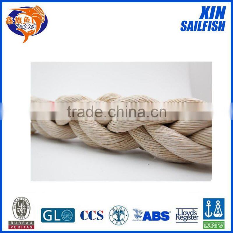 80mm hawser rope for marine use