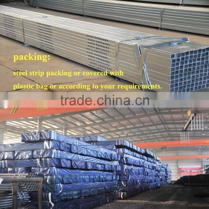 a5 Weld Steel pipes dimension square and rectangular steel pipe for concrete fence posts with good price