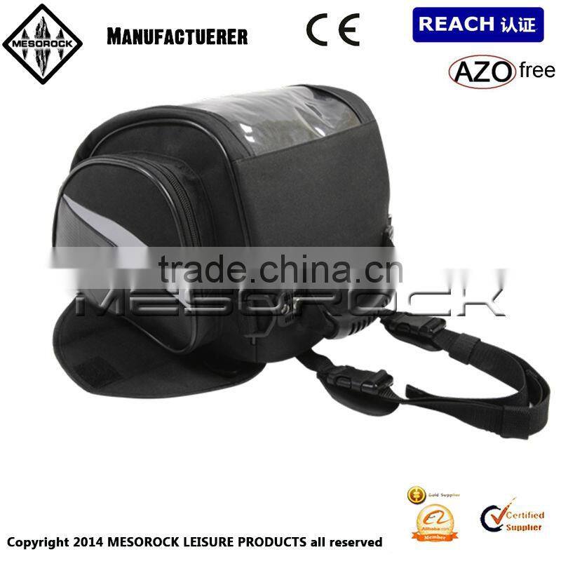 Durable waterproof fabric motorcycle tail bag