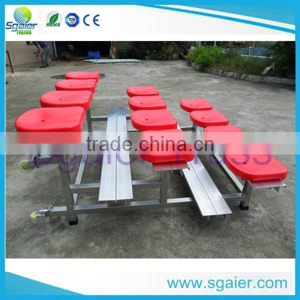 aluminum grandstand/aluminum mobile grandstand/aluminum durable mobile grandstand on sale