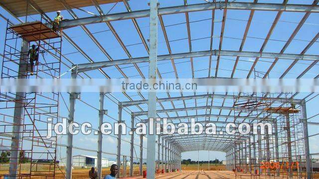 prefabricated light steel structure frame shed