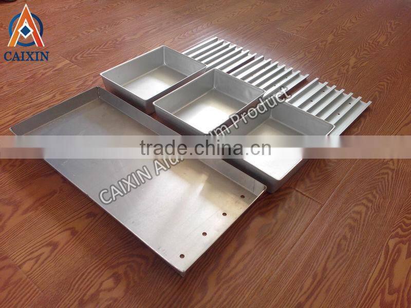 long aluminum freezing tray aluminum tray size