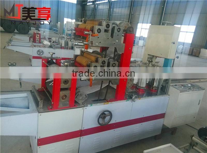 Full Automatic High Speed Electric Tissue Paper Napkin Machine Price For Sale