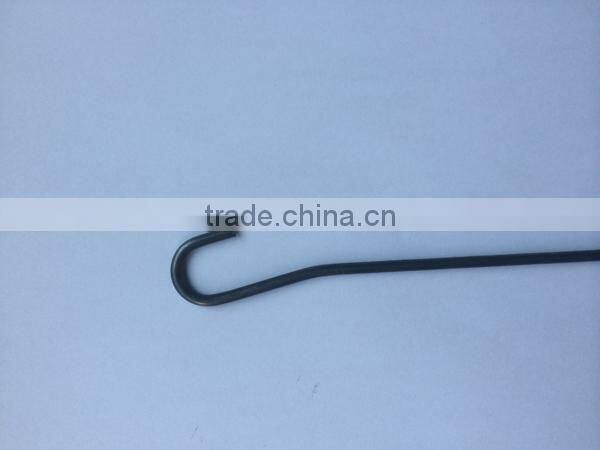 spring steel custom wire form power coating hook