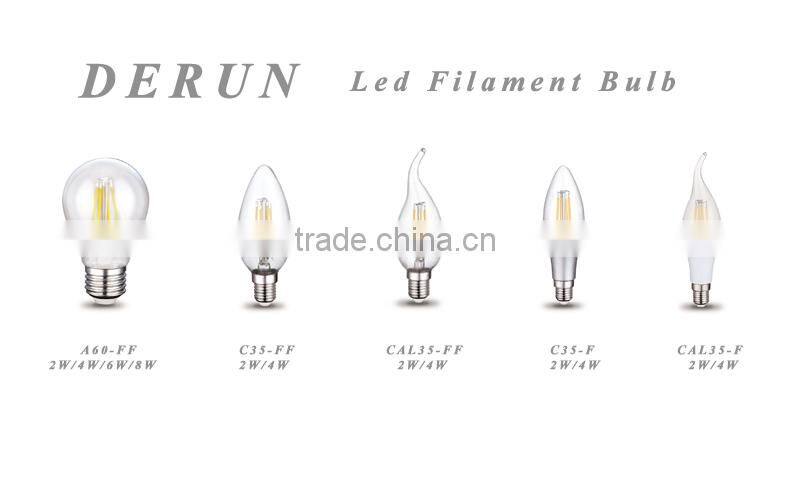 Led Vintage Bulb Clear Glass Warm White G80 G95 G125 4W 8W E27 Led Light