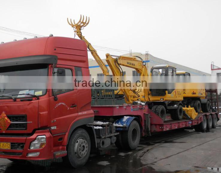 China Wolwa 10t DLS980 Sugarcane and Timber Wheel Loader