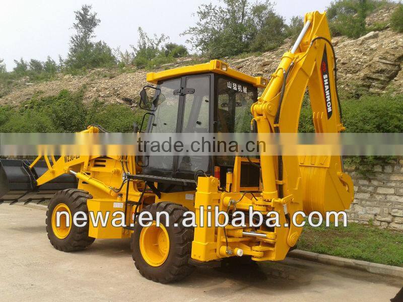 2016 hot sale CE WZ30-25 chinese backhoe loader