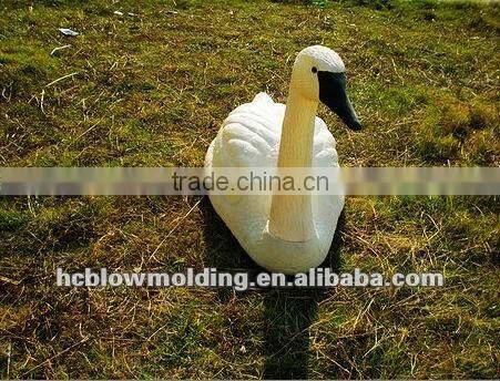 OEM Blow Molding Plastic HDPE Snow Goose Decoys Snow geese handicraft