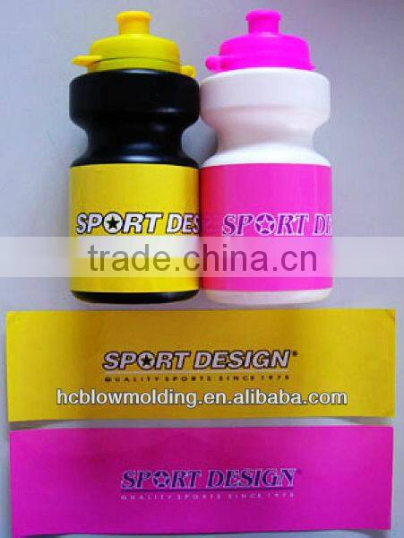 OEM Blow Molding plasatic PP driking bottle,sport water bottle PE 55ml for sale