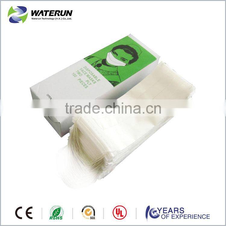 disposable 1-ply or 2-ply paper face mask manufacturer