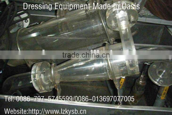 Organic glass hydrocyclone device