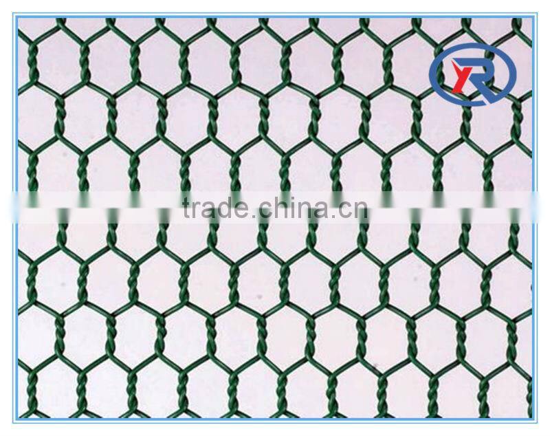hebei steel company Good Quality Best Factory Price plastic /PVC Coated Hexagonal Wire Mesh