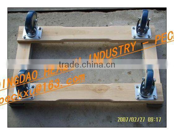 30"*18" Rubber capped ends moving dolly