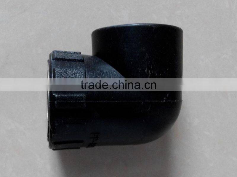 China New pe water pipe fittings, hdpe female threaded elbow