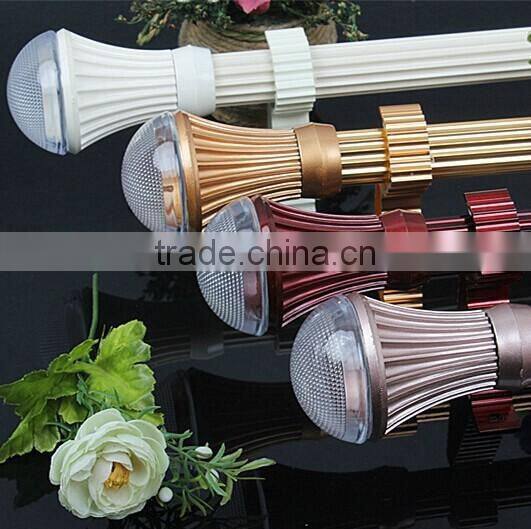 aluminum bar for window and door curtain rod